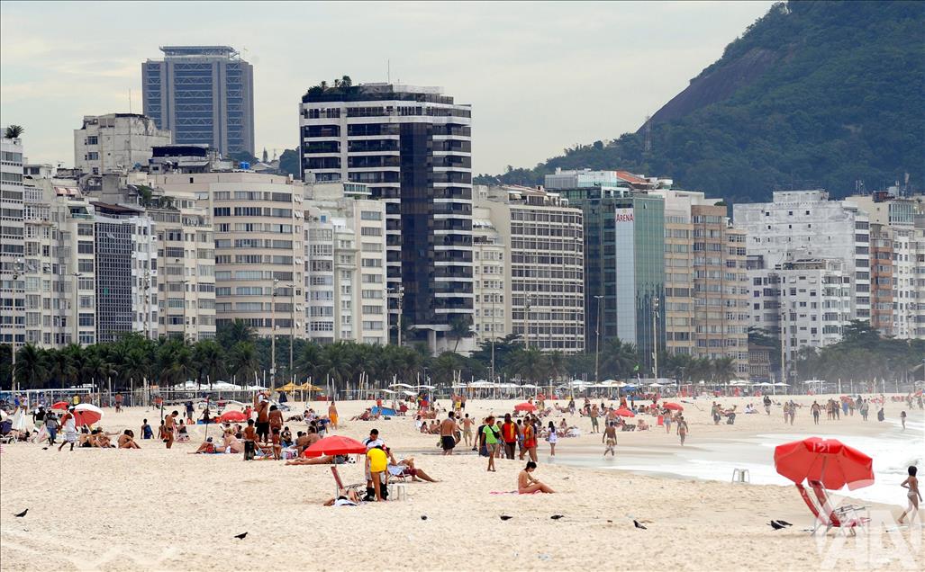 RIO DE JANERIO, COPACABANA PLAJI