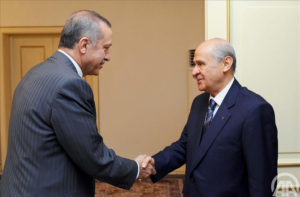 BASBAKAN ERDOGAN-MHP GENEL BASKANI BAHCELI