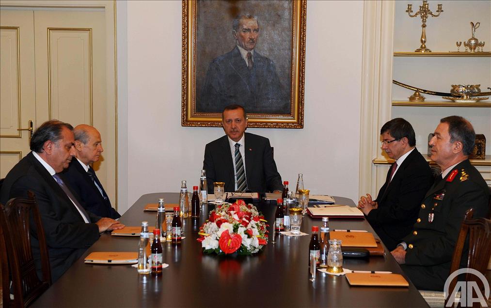 BASBAKAN ERDOGAN-MHP GENEL BASKANI BAHCELI
