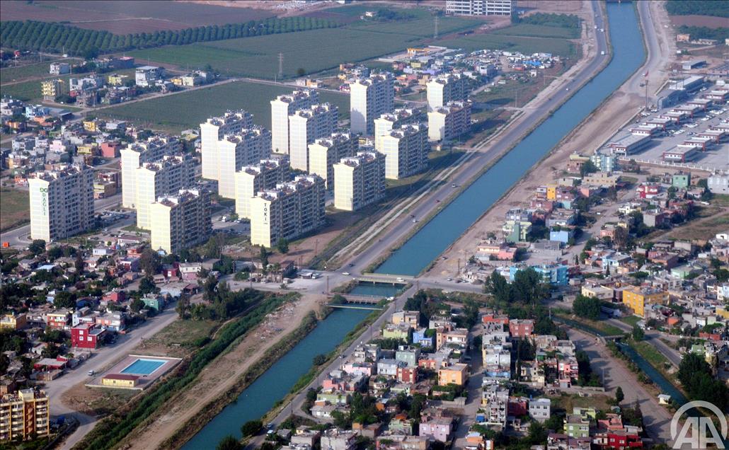 AA, ADANA VE MERSIN'I GOKYUZUNDEN FOTOGRAFLADI