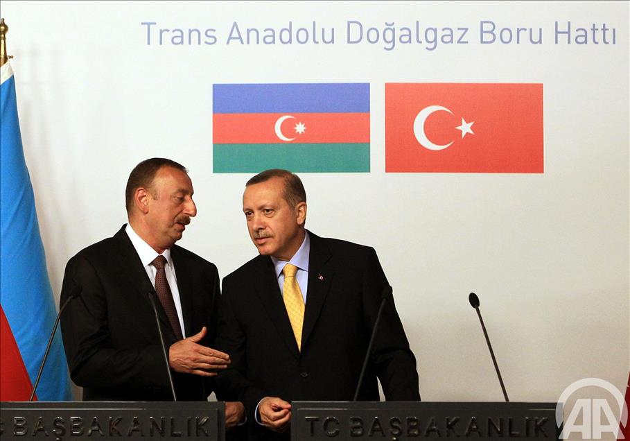 TANAP PROJESI RESMI ANLASMASI IMZA TORENI VE BASIN TOPLANTISI