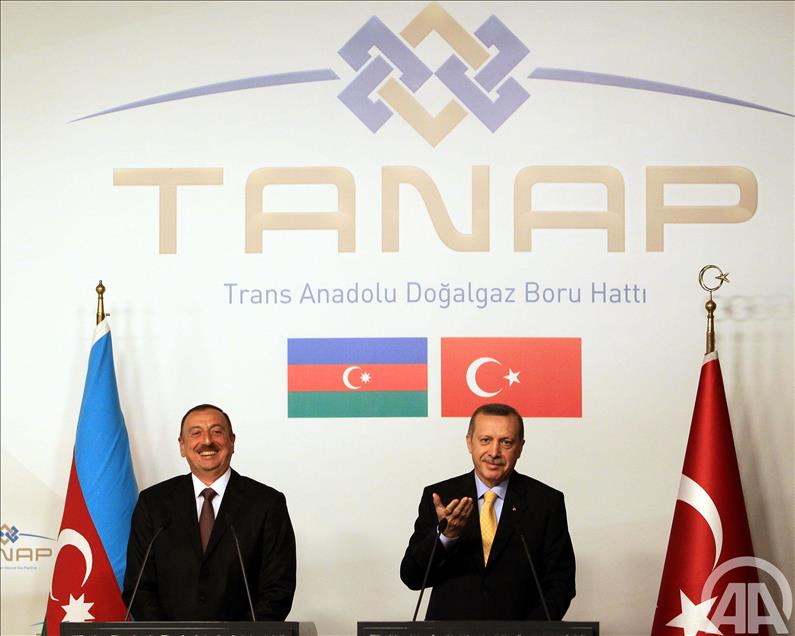 TANAP PROJESI RESMI ANLASMASI IMZA TORENI VE BASIN TOPLANTISI