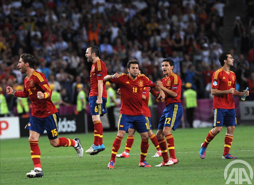 EURO 2012 ISPANYA - PORTEKIZ YARI FINAL MACI