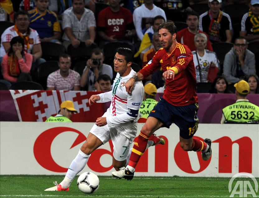 EURO 2012 ISPANYA - PORTEKIZ YARI FINAL MACI
