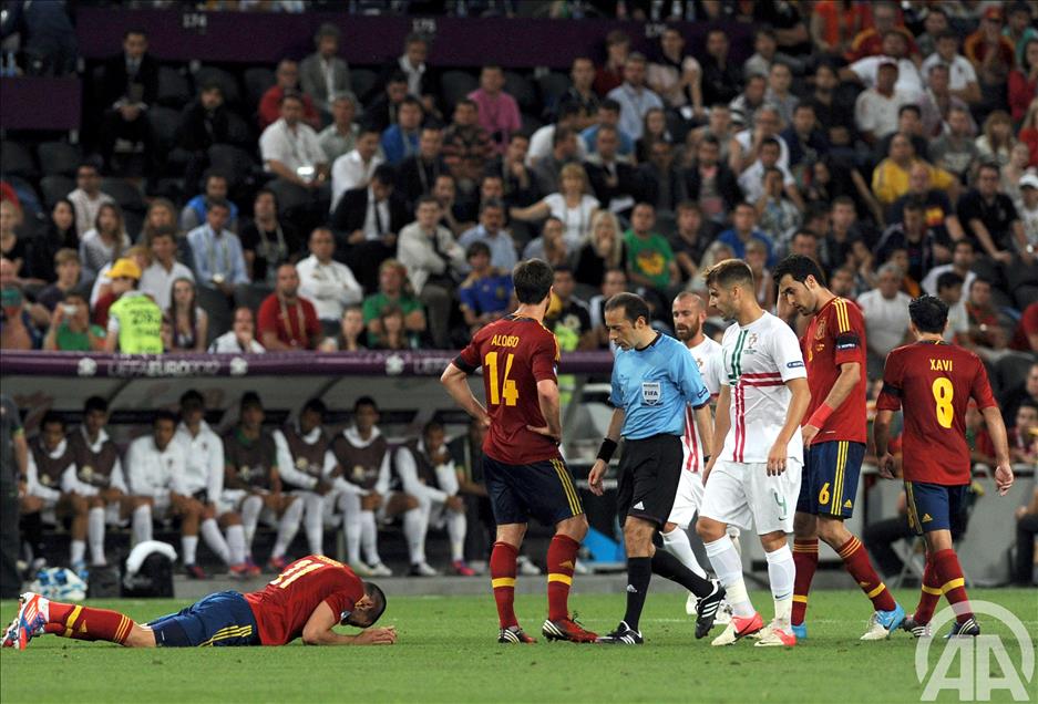 EURO 2012 ISPANYA - PORTEKIZ YARI FINAL MACI