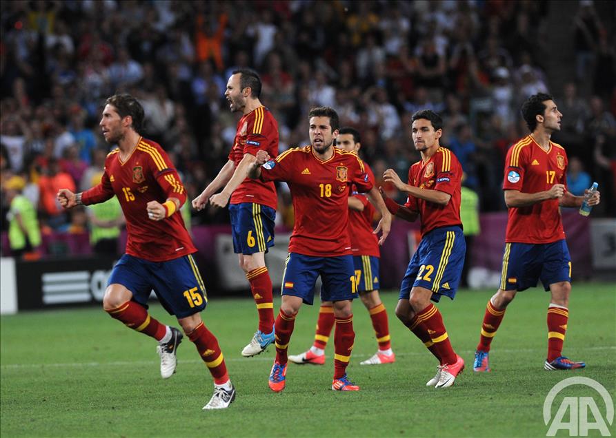 EURO 2012 ISPANYA - PORTEKIZ YARI FINAL MACI