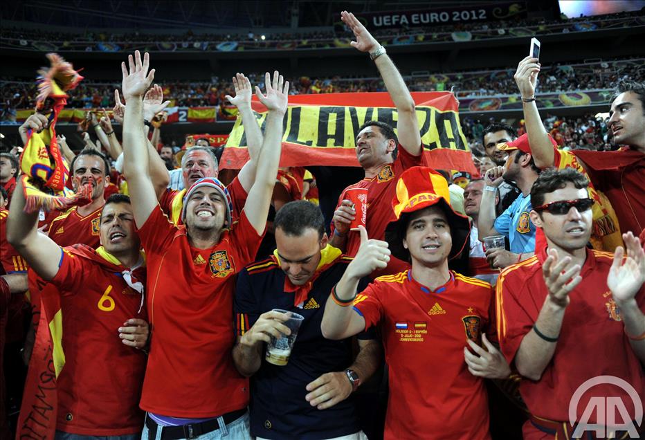 EURO 2012 ISPANYA - PORTEKIZ YARI FINAL MACI
