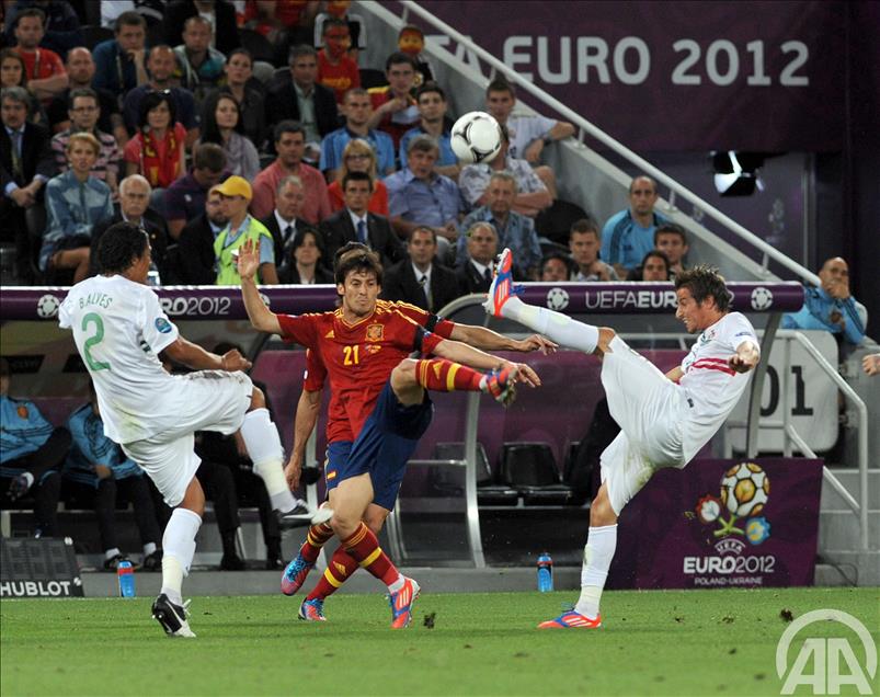 EURO 2012 ISPANYA - PORTEKIZ YARI FINAL MACI