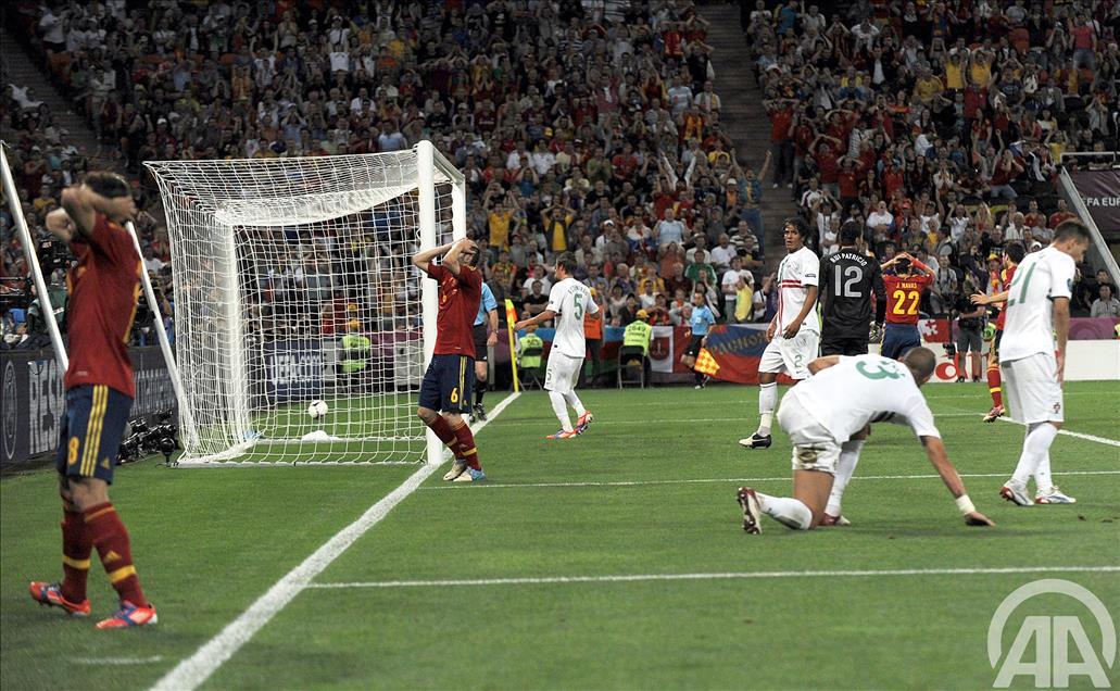 EURO 2012 ISPANYA - PORTEKIZ YARI FINAL MACI
