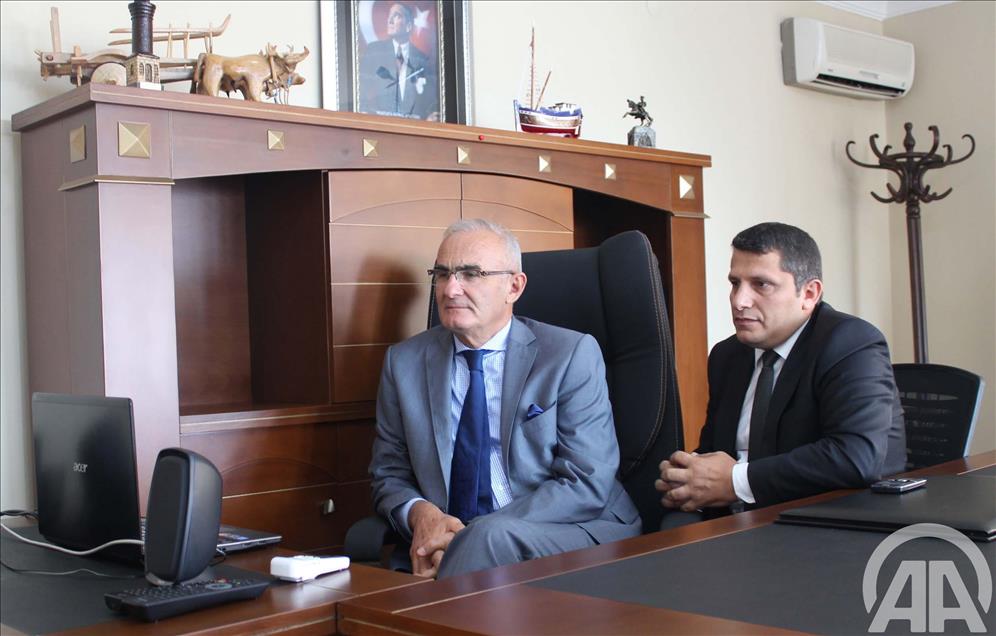 BUYUKSEHIR BELEDIYE BASKANI YILMAZ'DAN AA'YA ZIYARET