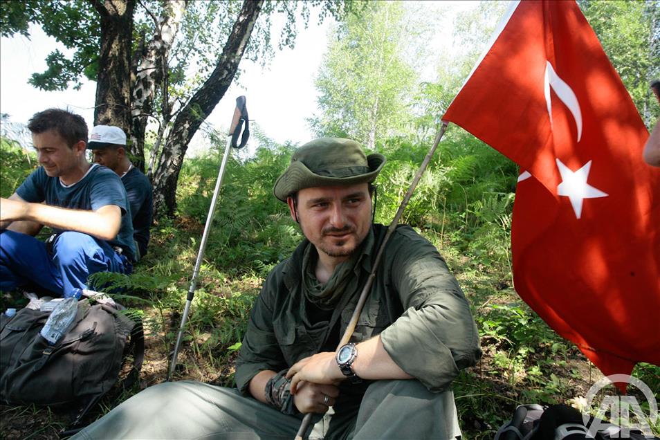 ''OLUM YOLUNDA BARIS YURUYUSU'' BASLADI