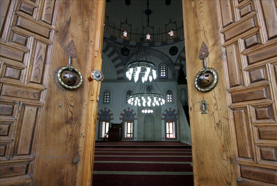 TARIHI CENAB-I AHMET PASA CAMISI'NIN RESTORASYONU TAMAMLANDI