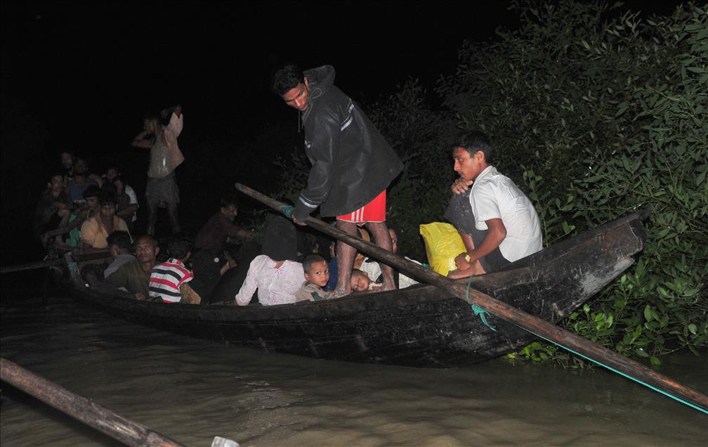 AA EKIBI ARAKAN'A GIRDI