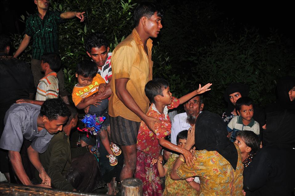 AA EKIBI ARAKAN'A GIRDI