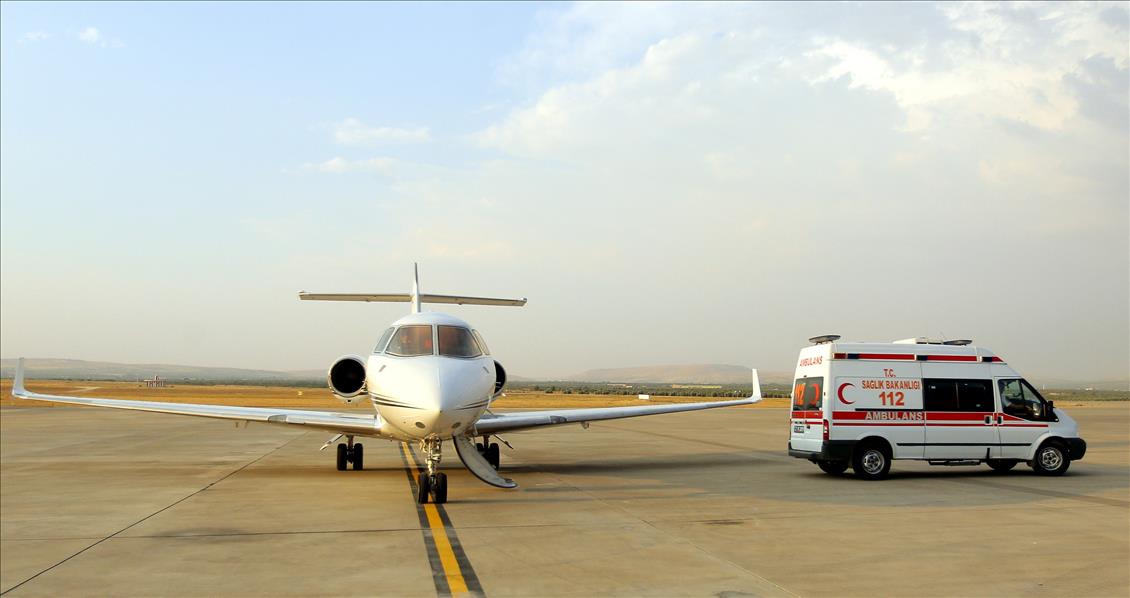 AA FOTO MUHABIRI GUL'UN HALEP'TE YARALANMASI