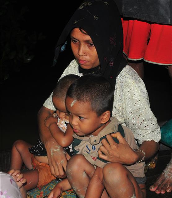 AA EKIBI ARAKAN'A GIRDI