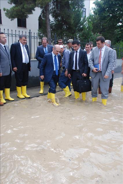 SAMSUN'DA SIDDETLI YAGIS