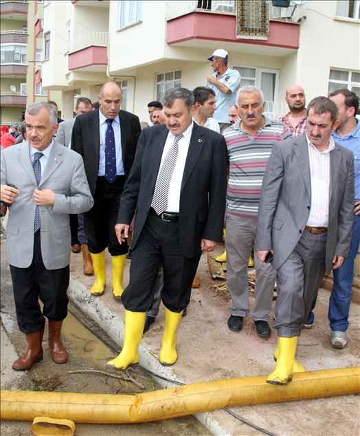 SAMSUN'DAKI SIDDETLI YAGIS