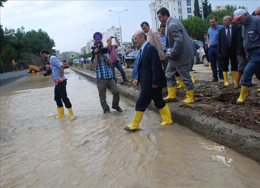 SAMSUN'DA SIDDETLI YAGIS