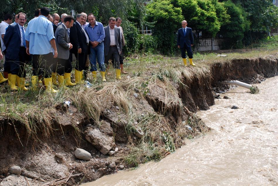 SAMSUN'DA SIDDETLI YAGIS