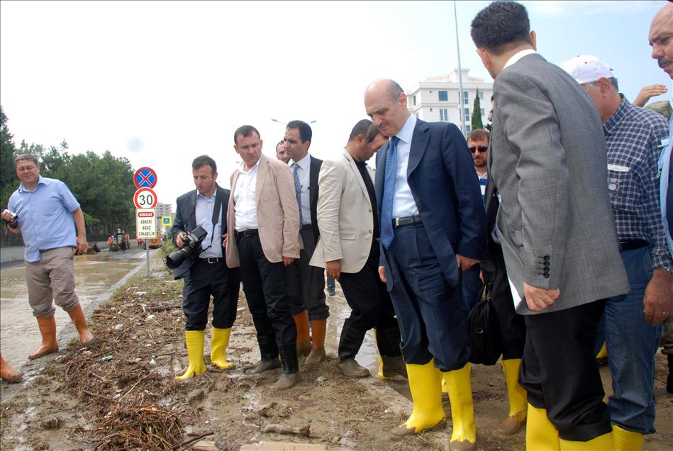 SAMSUN'DA SIDDETLI YAGIS