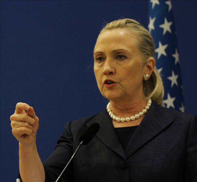 DAVUTOGLU-CLINTON ORTAK BASIN TOPLANTISI