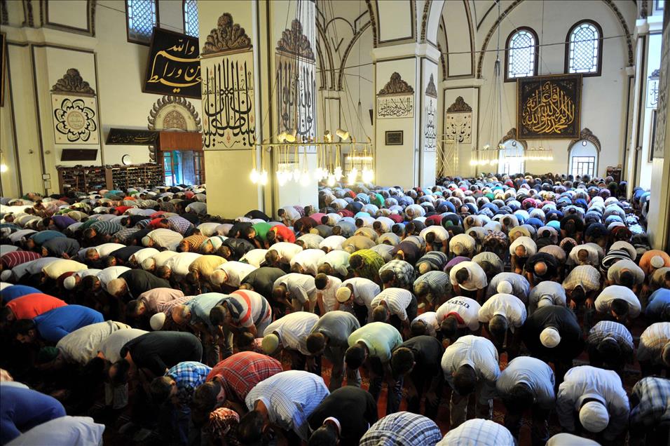BURSA'DA RAMAZAN BAYRAMI NAMAZI