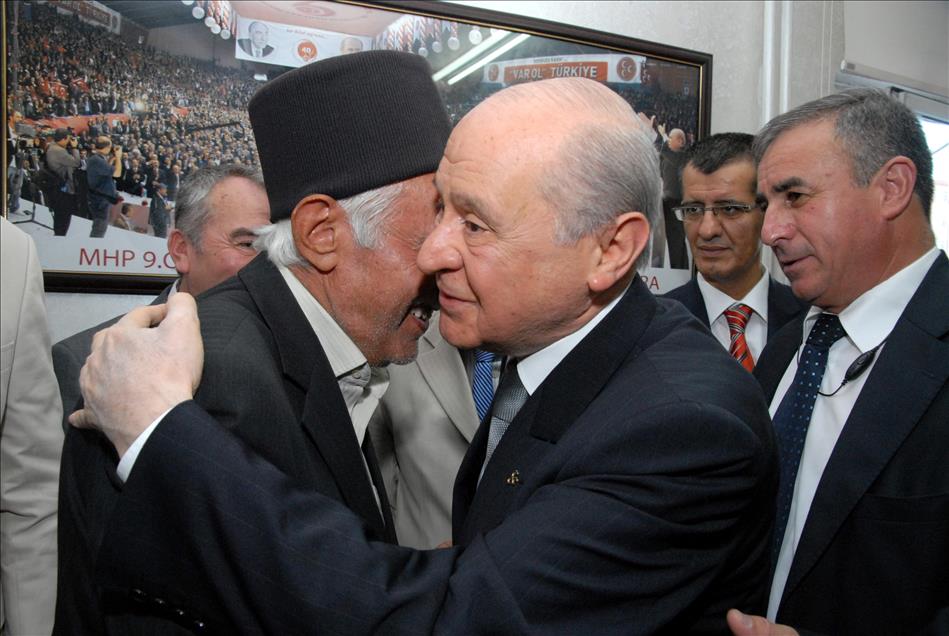 MHP GENEL BASKANI BAHCELI, GAZIANTEP'TE