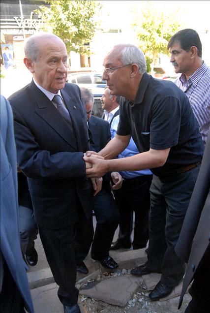MHP GENEL BASKANI BAHCELI, GAZIANTEP'TE