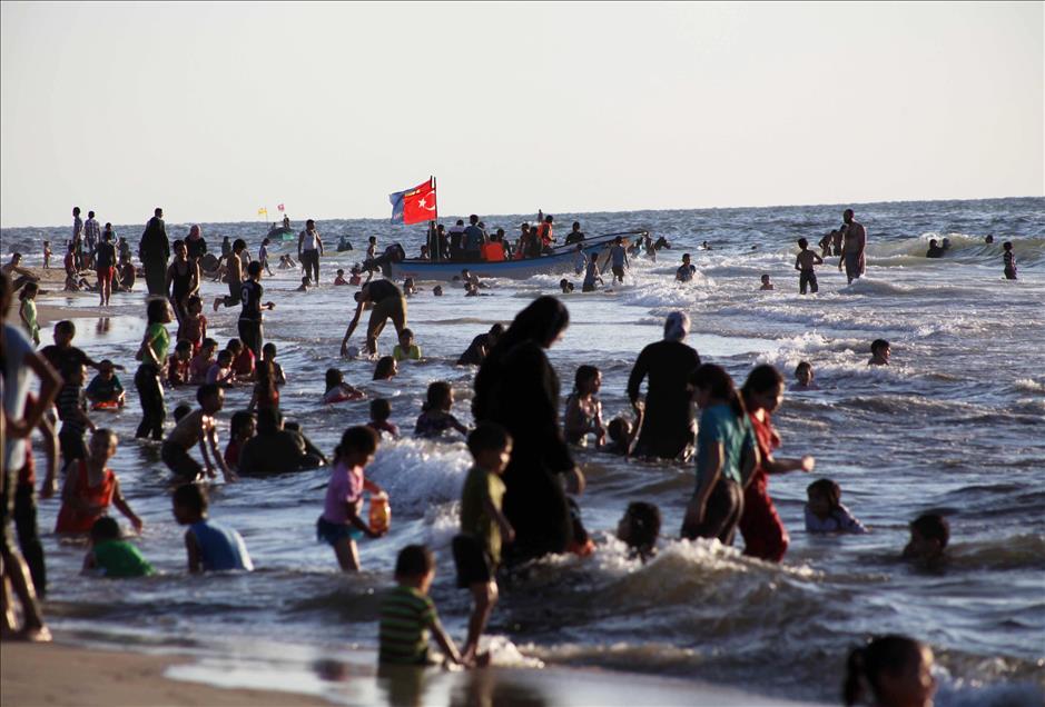 GAZZE'DE SICAK HAVA