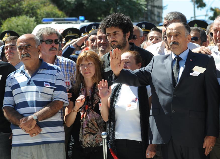 SEHIT YUZBASI KIRICI SON YOLCULUGUNA UGURLANDI