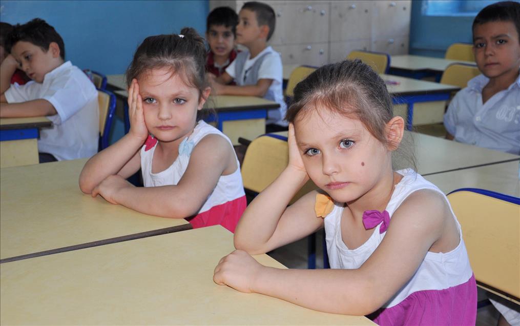 MINIKLERIN OKUL HEYECANI BASLADI