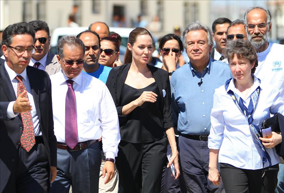 BM OZEL TEMSILCISI ANGELINA JOLIE GAZIANTEP'E GELDI   19