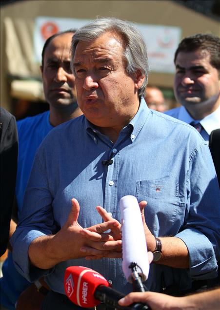 BM MULTECILER YUKSEK KOMISERI ANTONIO GUTERRES