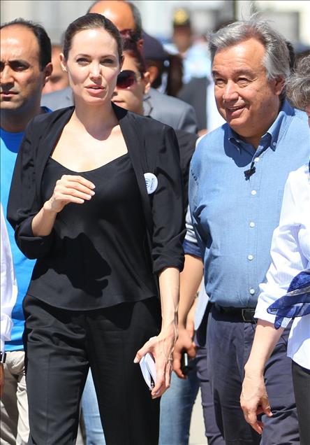 BM OZEL TEMSILCISI ANGELINA JOLIE GAZIANTEP'E GELDI   21