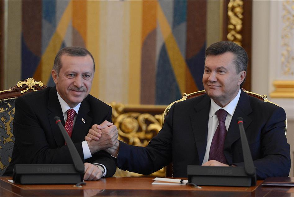 BASBAKAN RECEP TAYYIP ERDOGAN UKRAYNA'DA