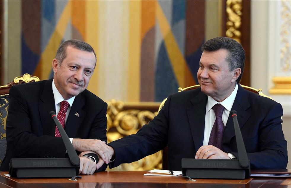 BASBAKAN RECEP TAYYIP ERDOGAN UKRAYNA'DA