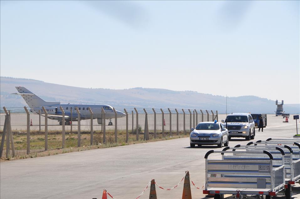 BM OZEL TEMSILCISI ANGELINA JOLIE GAZIANTEP'E GELDI  