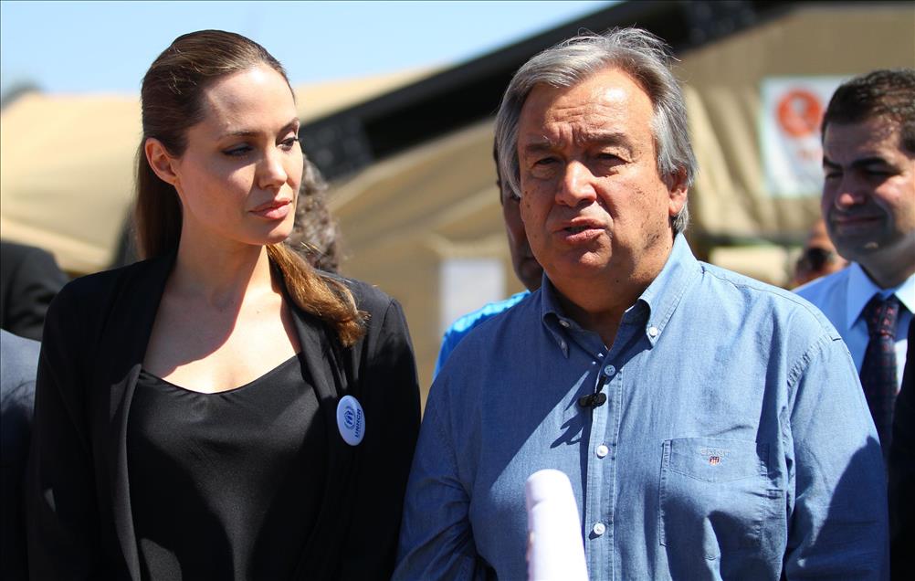 BM OZEL TEMSILCISI ANGELINA JOLIE GAZIANTEP'E GELDI   18