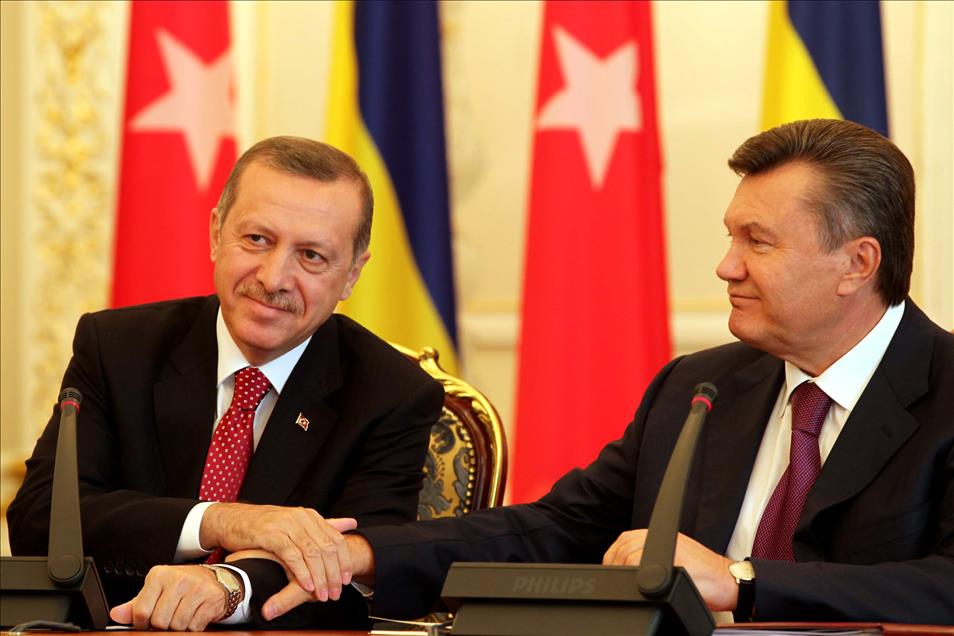 BASBAKAN RECEP TAYYIP ERDOGAN UKRAYNA'DA