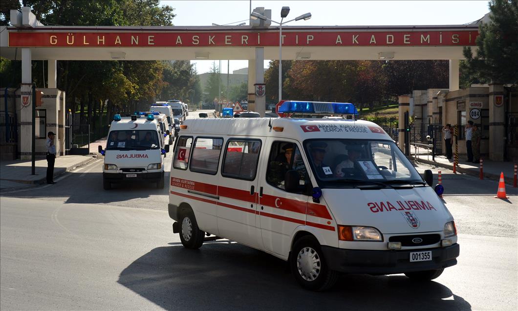 AFYONKARAHISAR'DAKI PATLAMADA SEHIT OLAN ASKERLER