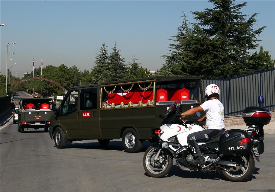 AFYONKARAHISAR'DAKI PATLAMADA SEHIT OLAN ASKERLER