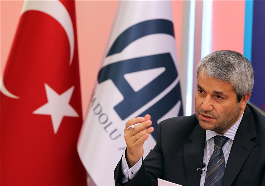 AA FINANS MASASI'NIN KONUGU BAKAN NIHAT ERGUN