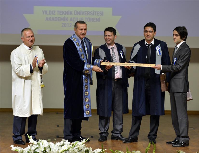 YTU 2012-2013 AKADEMIK YILI ACILIS TORENI