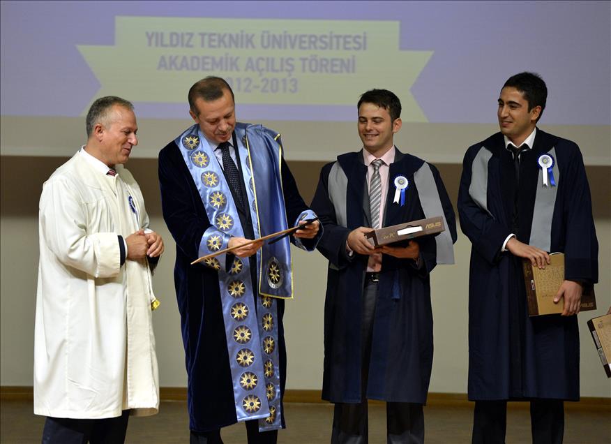 YTU 2012-2013 AKADEMIK YILI ACILIS TORENI
