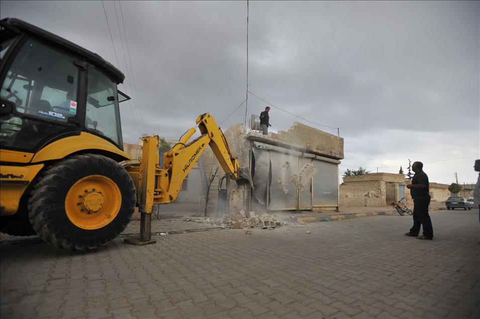 AKCAKALE'YE TOP MERMISININ DUSMESI