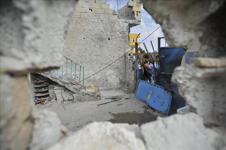 AKCAKALE'YE TOP MERMISININ DUSMESI