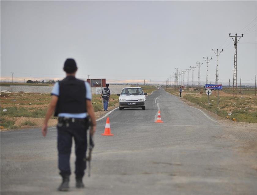 AKCAKALE'YE TOP MERMISININ DUSMESI