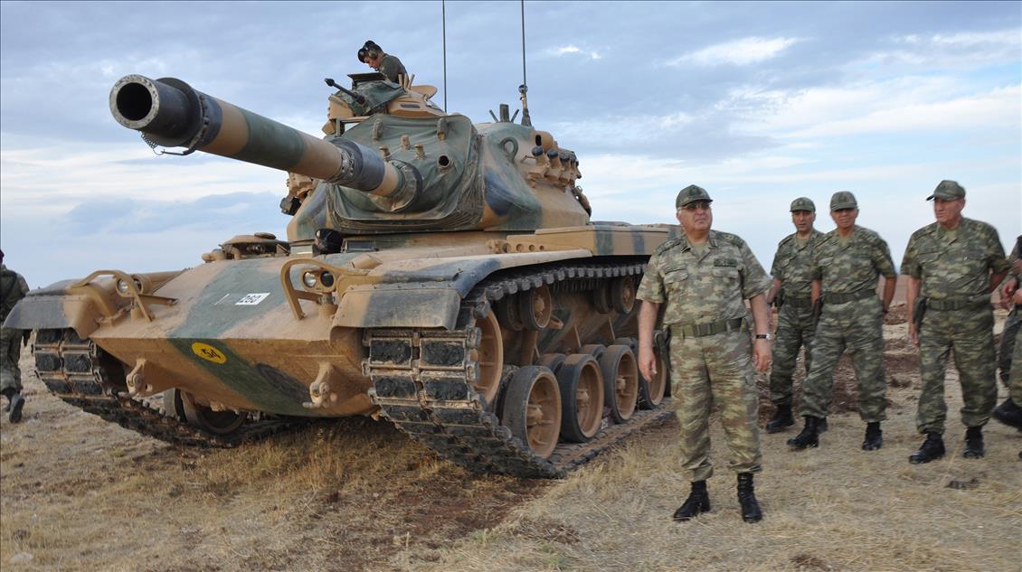 GENELKURMAY BASKANI ORGENERAL OZEL, SURUC'TA
