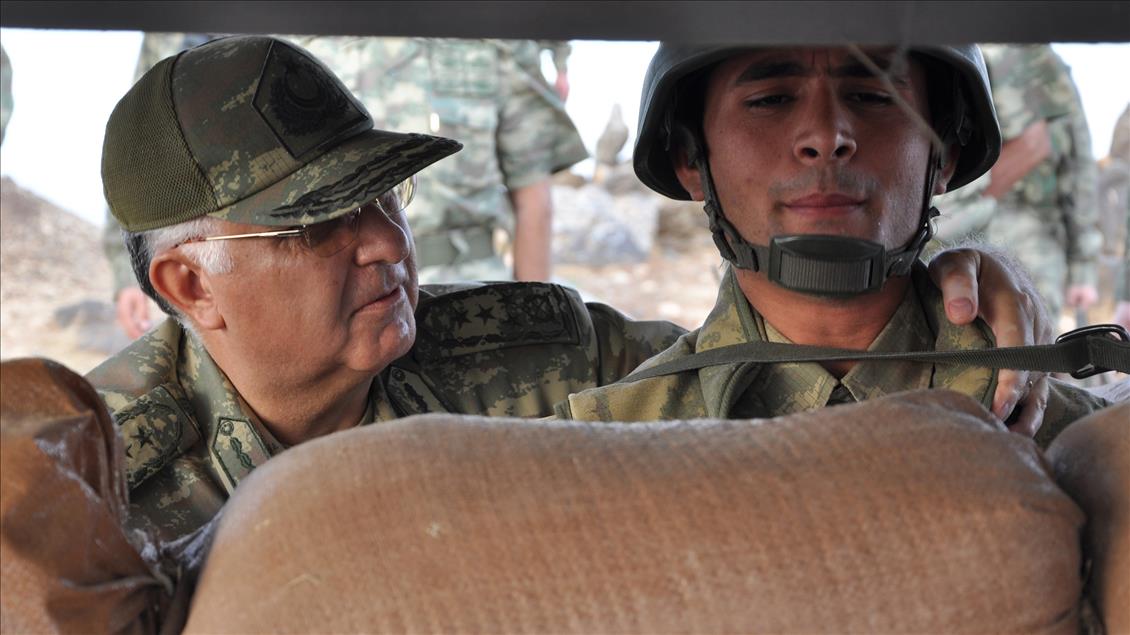 GENELKURMAY BASKANI ORGENERAL OZEL, SURUC'TA 